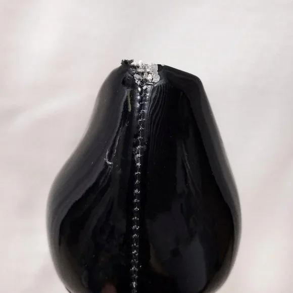 Marc Fisher Black Platform Open Toe Patent Leather Stiletto Pumps - Picture 12 of 16